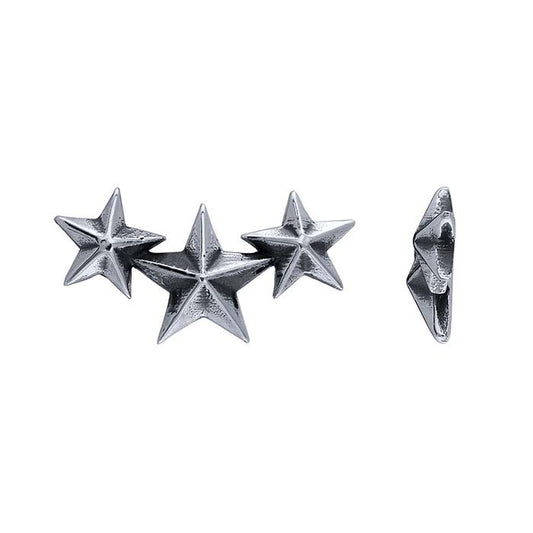 Sterling Silver Three Star Component