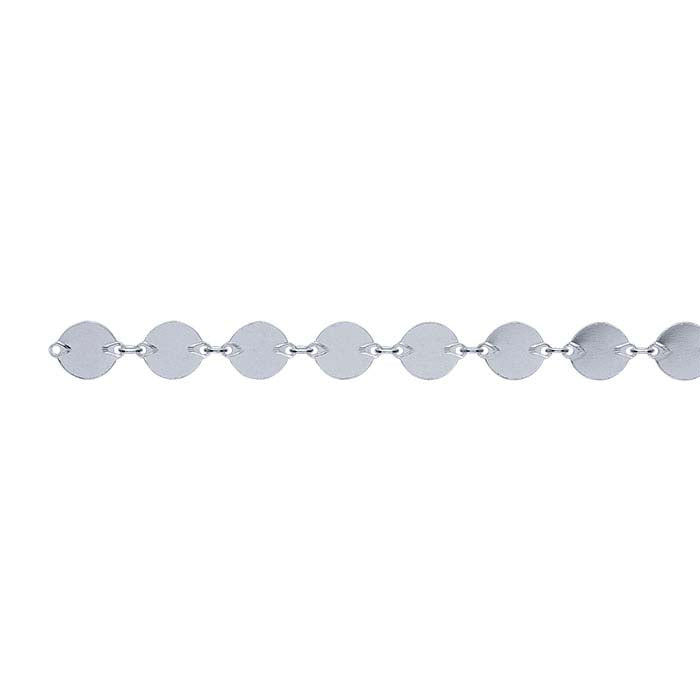 Sterling Silver 5.5mm Circle Link Chain