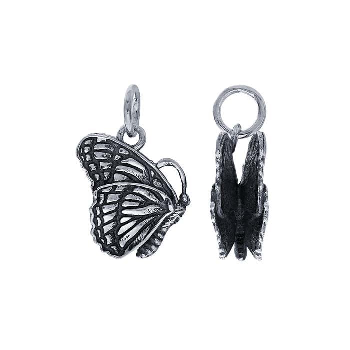 Sterling Silver Butterfly Charm