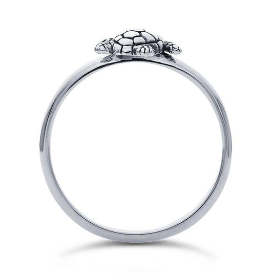 Sterling Silver Sea Turtle Ring