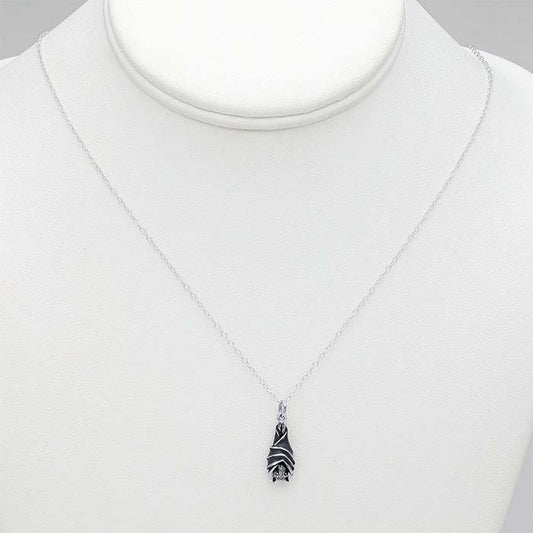 Sterling Silver Fruit Bat Necklace