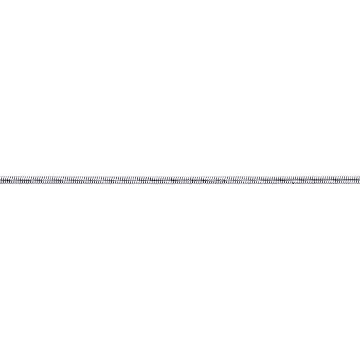 Sterling Silver-Wrapped Stainless Steel 0.5mm Cable Neck Wire