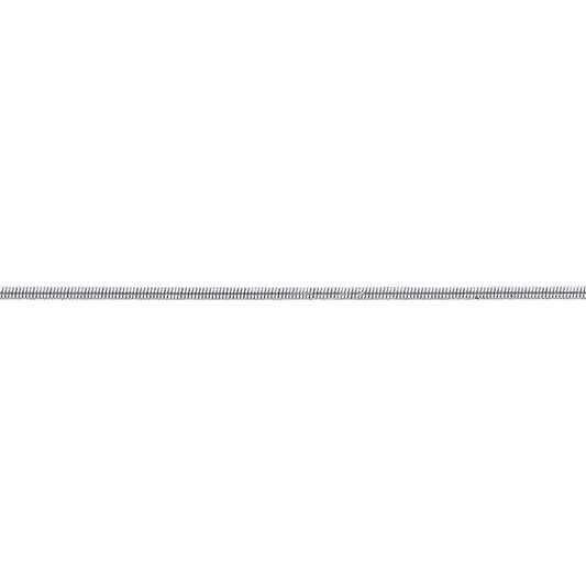 Sterling Silver-Wrapped Stainless Steel 0.5mm Cable Neck Wire