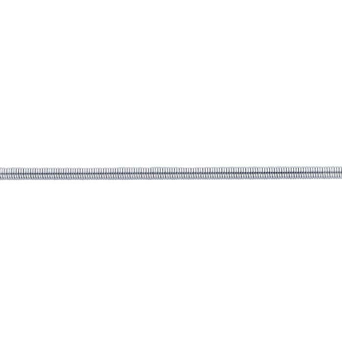 Sterling Silver-Wrapped Stainless Steel 1.4mm Cable Neck Wire