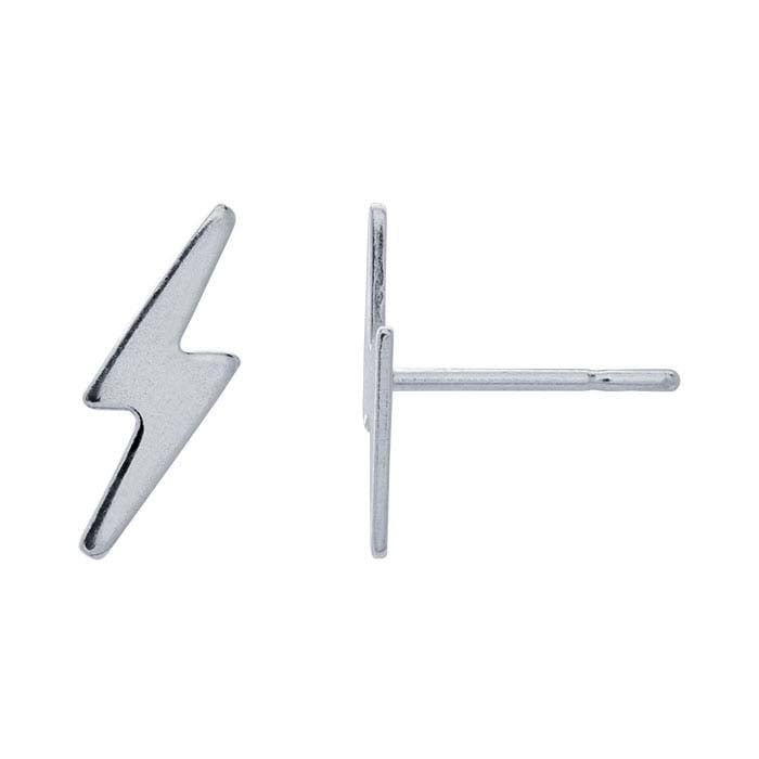 Lighting Bolt Post Earring