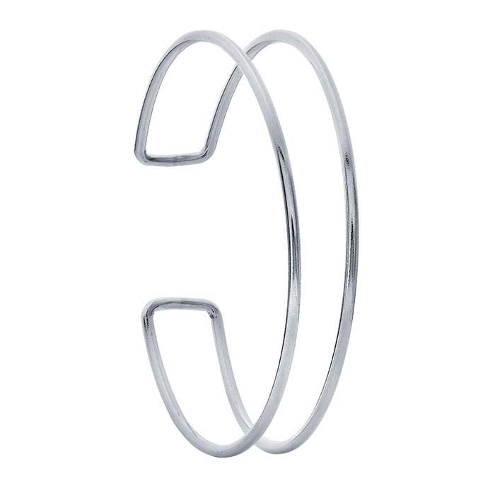 Double Wire Cuff Bracelet