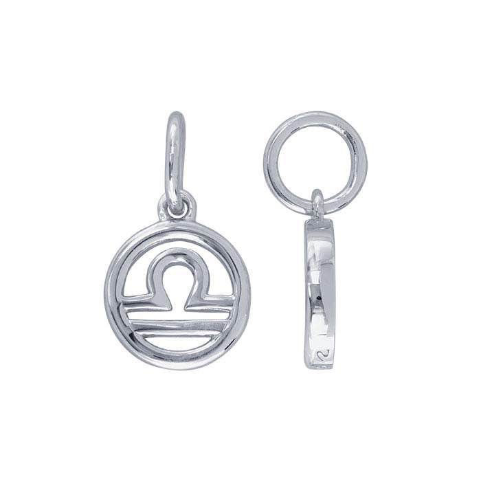 Sterling Silver Libra Charm