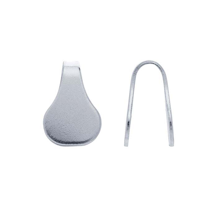 Sterling Silver Flat End Cap