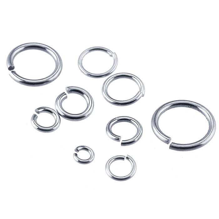 Nickel 3.2mm Round Jump Ring