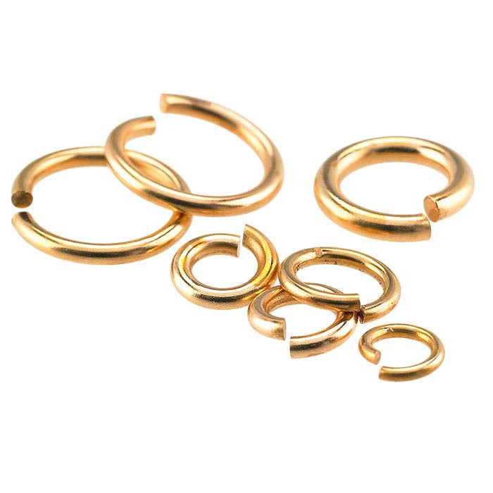 Bronze 7mm ID Round Jump Ring