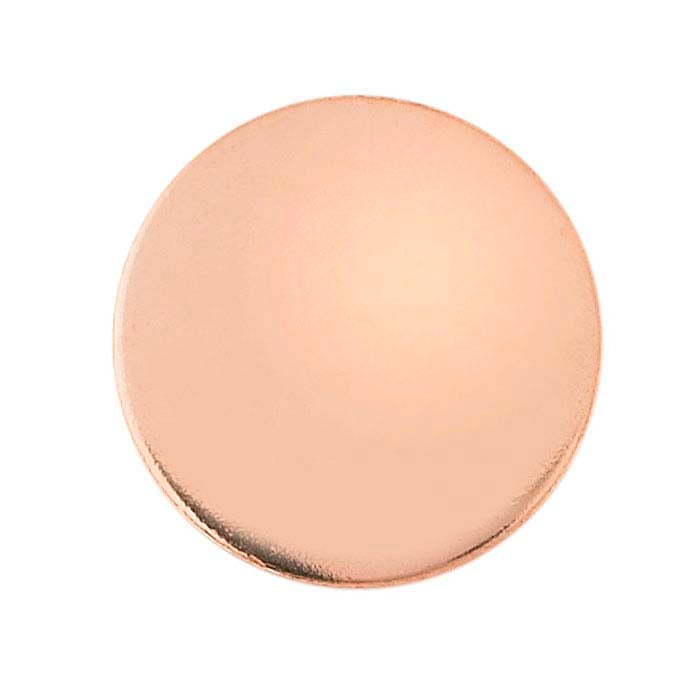 Copper 22.2mm Disc, 1.02mm, 1/2-Hard