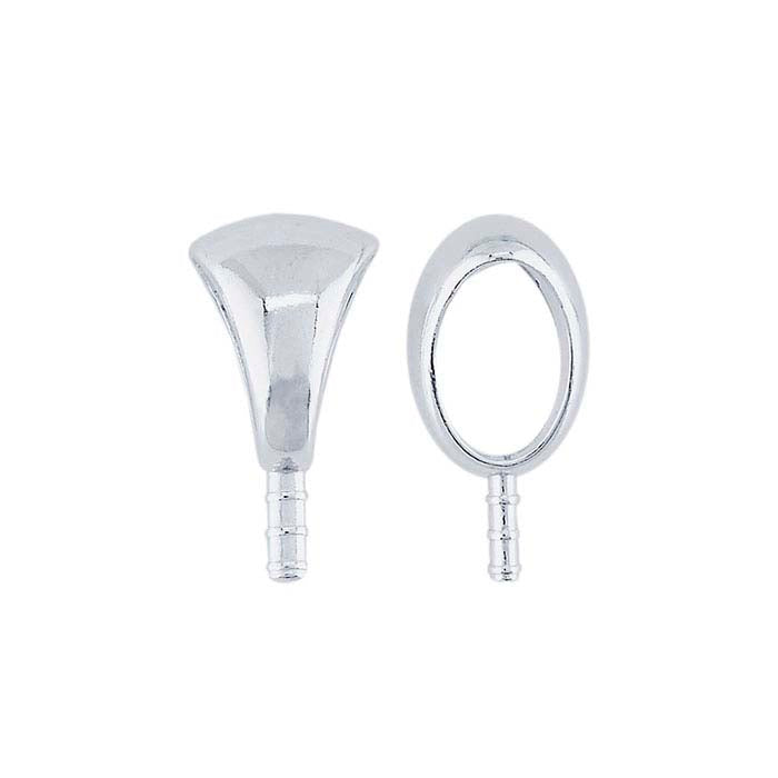 Silver Embeddables® Pendant Bails for Silver Clay