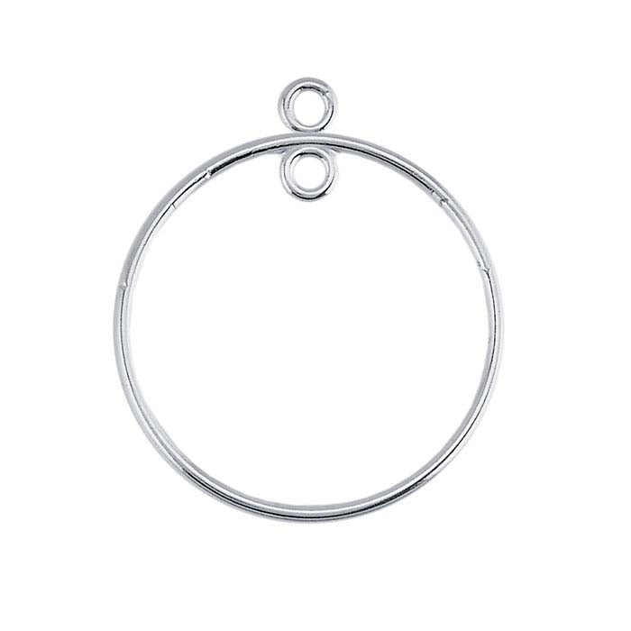 Sterling Silver Round Component