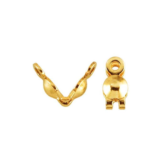 14/20 Yellow Gold-Filled Double-Cup Bead Tip