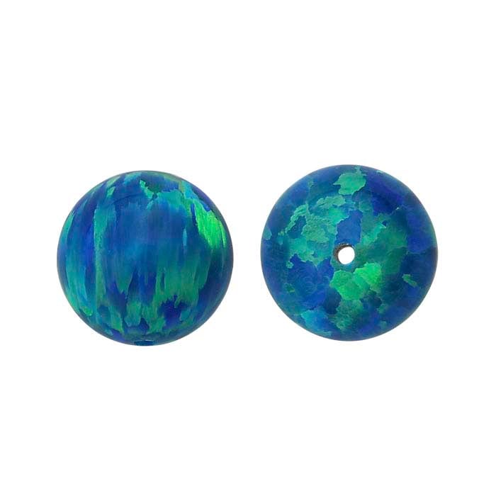 Kyocera Peacock Opal 6mm Bead
