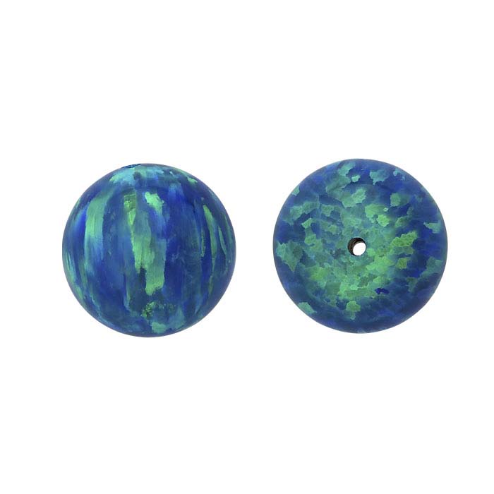 Kyocera Pfauenopal 8mm Perle