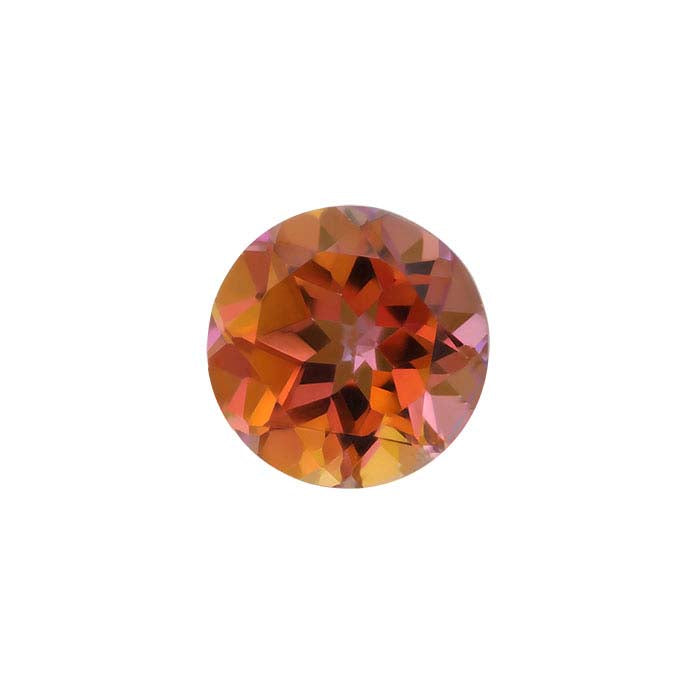 Azotic® Twilight Topaz Round Faceted Gemstone
