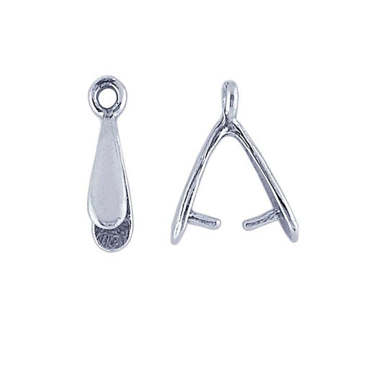 Sterling Silver Pinch Bail