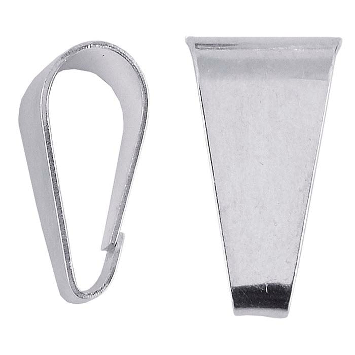 Sterling Silver Snap-on Bail