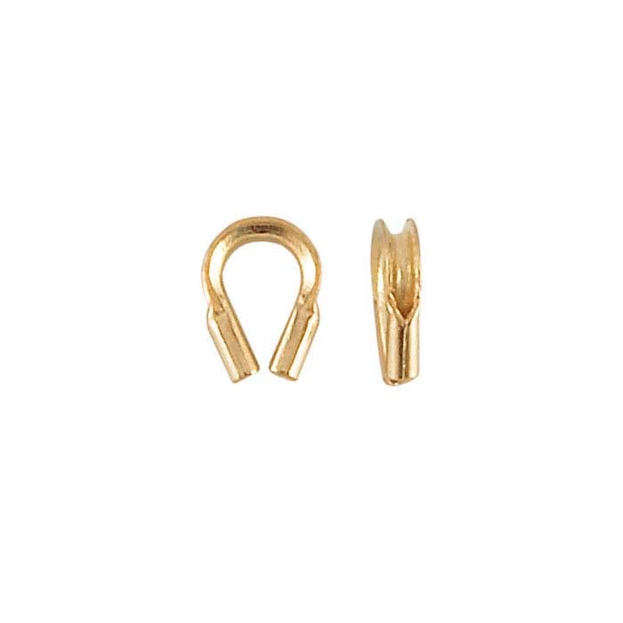 14/20 Yellow Gold-Filled Wire Guardian Cord Protector