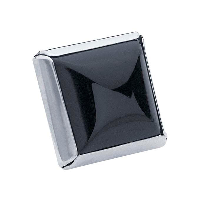 Sterling Silver 12 x 12mm Square Split-Wall Bezel Cup Setting