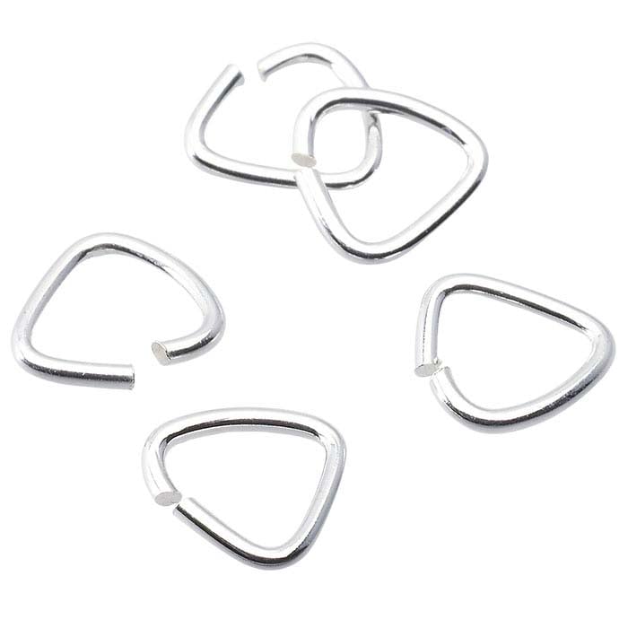 Sterling Silver Triangle Round-Wire Jump Ring