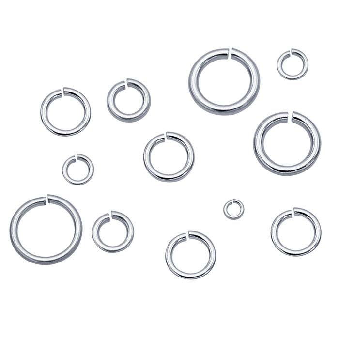Sterling Silver Solder-Filled 2.4mm ID Round Jump Ring