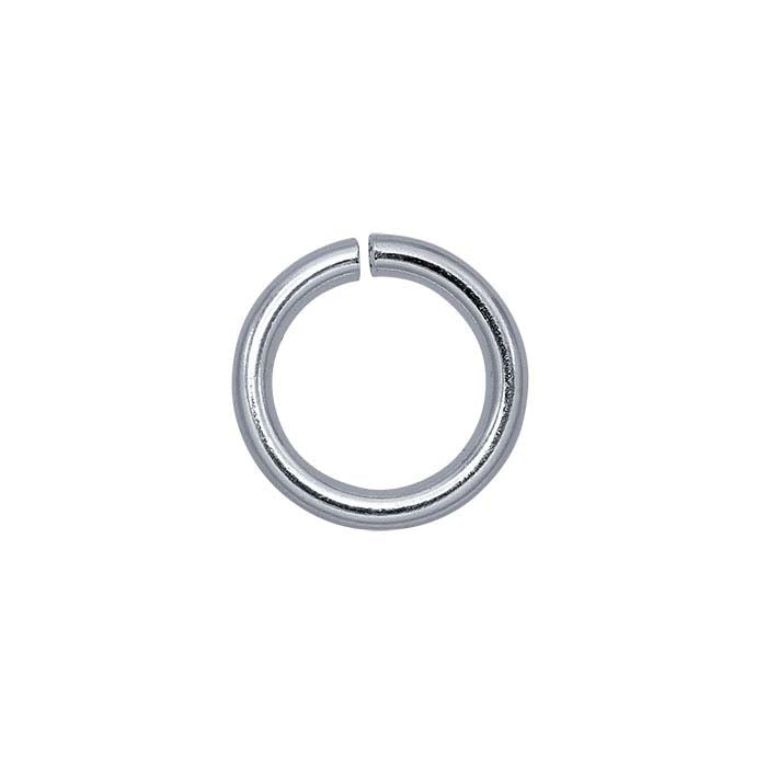 Sterling Silver Solder-Filled 4mm ID Round Jump Ring