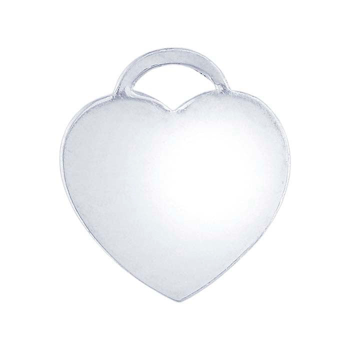 Sterling Silver Heart Charm