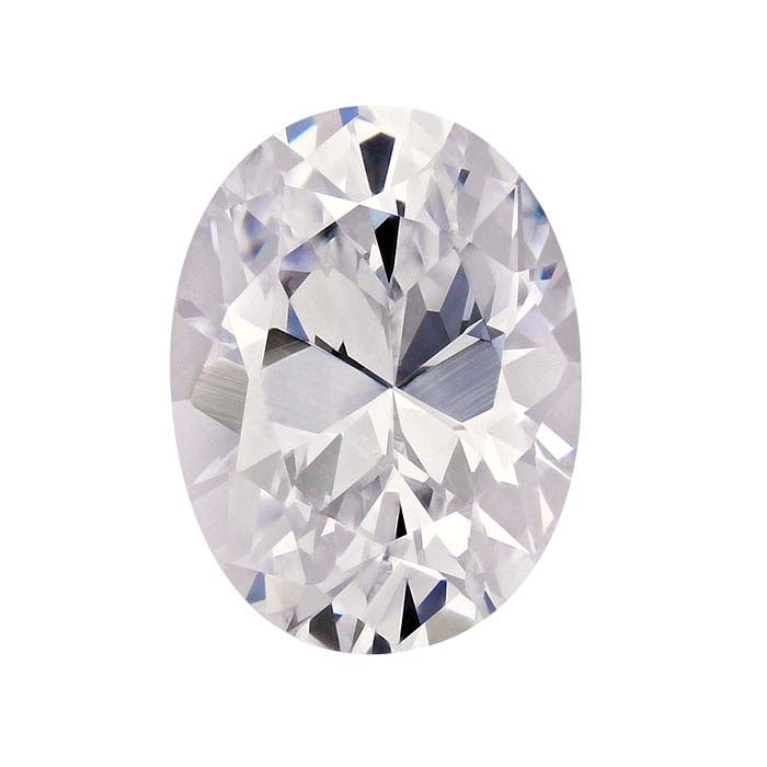 CZ 7 x 5mm Oval Faceted Gemstone