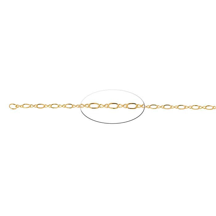 14/20 Yellow Gold-Filled Figure-Eight Chain