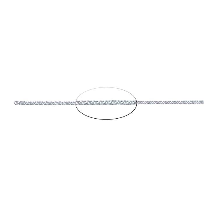 Sterling Silver Round Double-Cable Chain