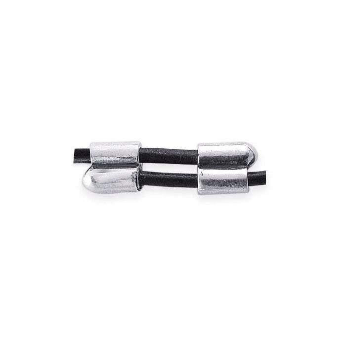 Sterling Silver Adjustable Cord End Cap
