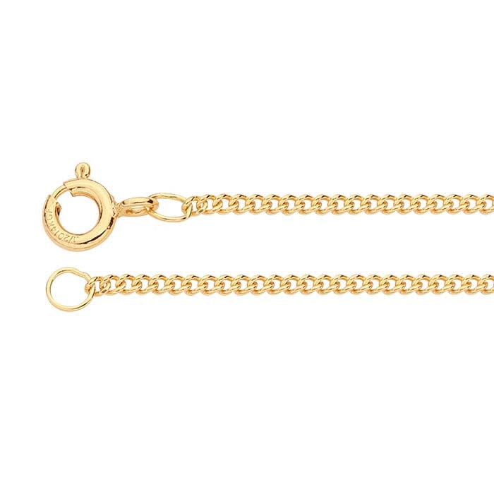14/20 Yellow Gold-Filled 1.6mm Curb Chain