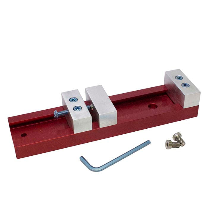 Aluminum Low-Profile Vise for Carbide3D Nomad CNC Mill