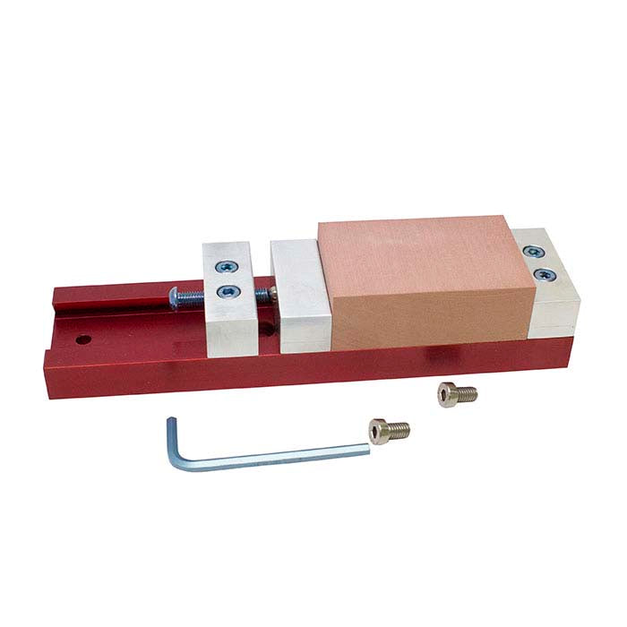 Aluminum Low-Profile Vise for Carbide3D Nomad CNC Mill