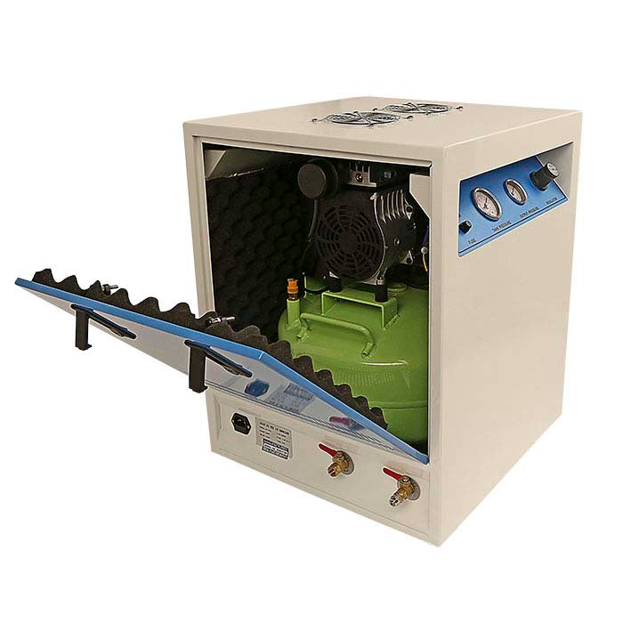 Quiet-Box 6-Gallon Oil-Free Air Compressor
