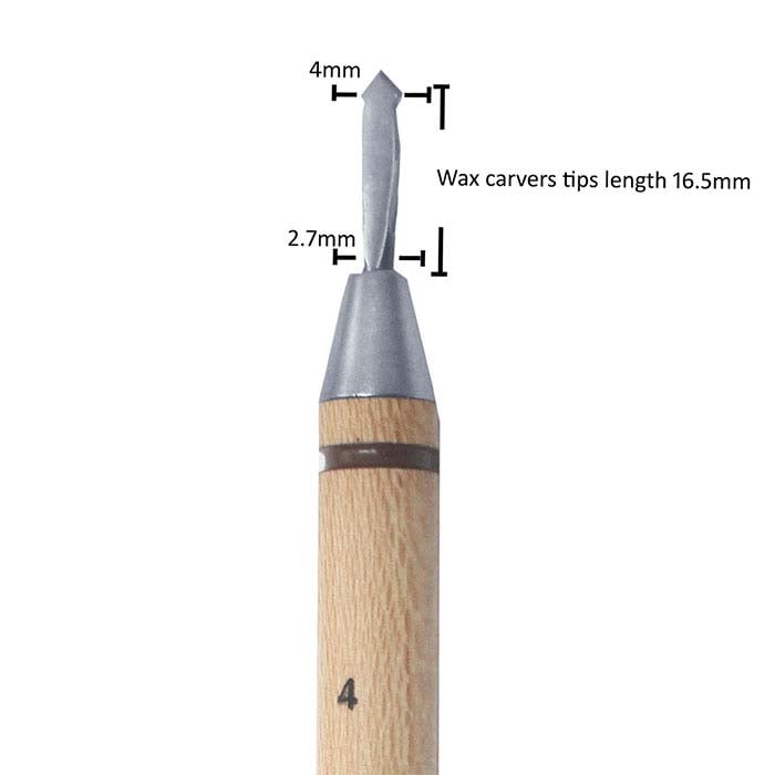 Wolf Wax Carving Tools, Set of 18