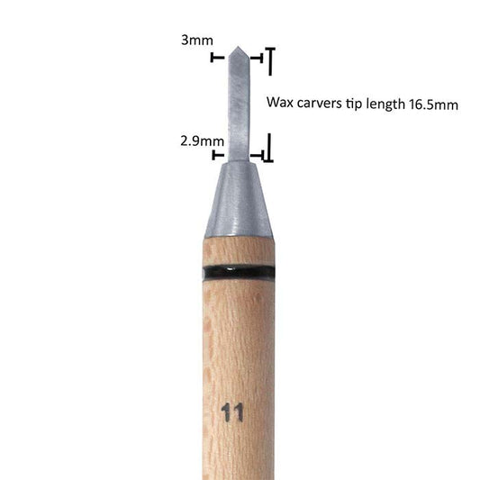 Wolf Wax Tool Set, Styles #7-#12, Fine