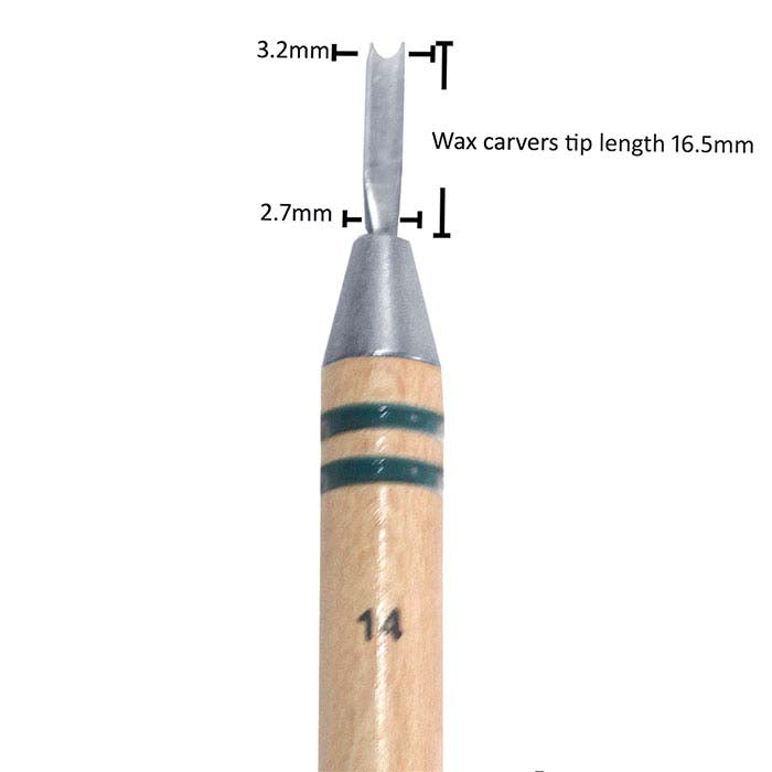 Wolf Wax Tool Set, Styles #13-#18, Specialty