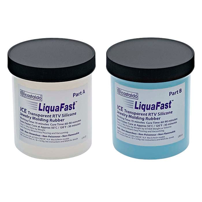 LiquaFast™ ICE RTV Silicone Molding Compound, 1kg