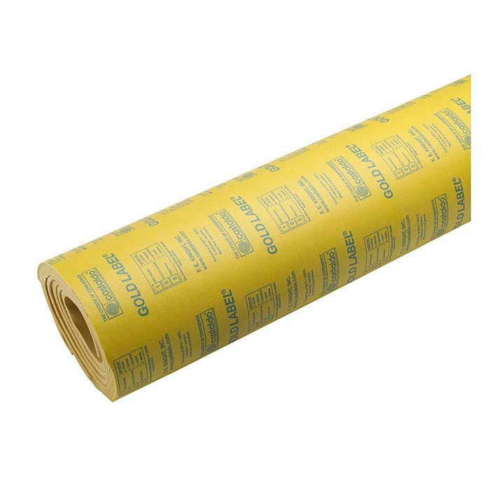 Castaldo® Gold Label 3.17mm Natural Mold Rubber Roll