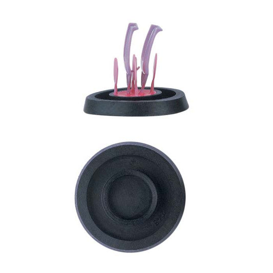 Base de Coulée en Caoutchouc en Forme de Beignet, Ø 101,6 mm