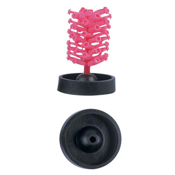 Rubber Round-Button (C-Style) Sprue Base, 127.0mm dia.