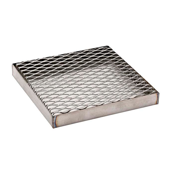 203,2 mm Ofenrost aus Stahl mit Entwachsungsschale