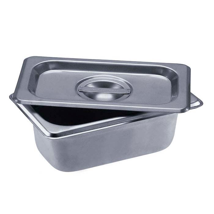 Stainless Steel Rectangle Firing Pan, 2-1/ D