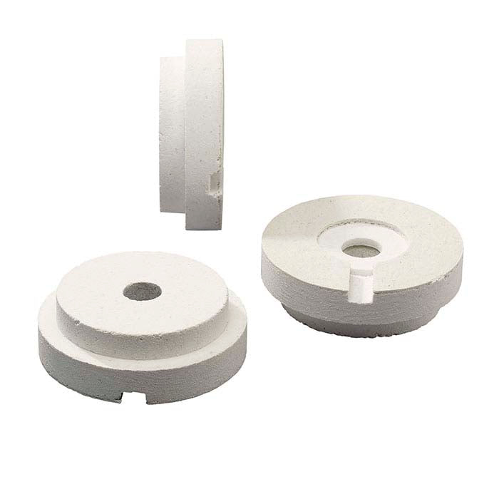 Ceramic Fiber Notched Crucible Stand for J-10 or J-15