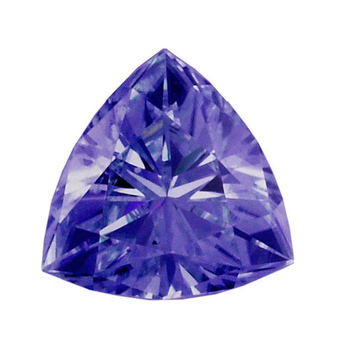 Tanzanite 5mm Trillion Faceted Gemstone, AA-Grade