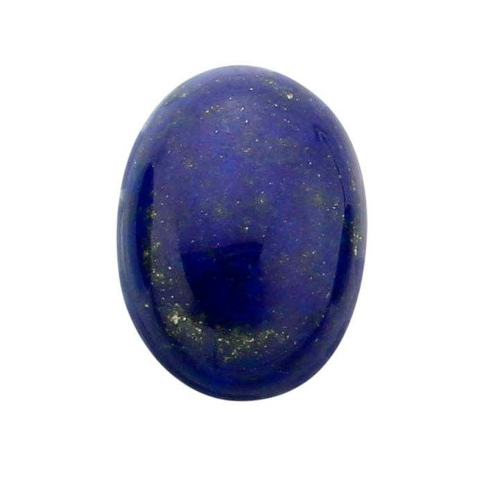 Lapis Lazuli 8 x 6mm Oval Cabochon, AA-Grade