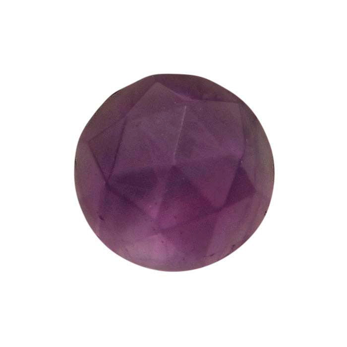 Amethyst 4mm Round Rose-Cut Cabochon
